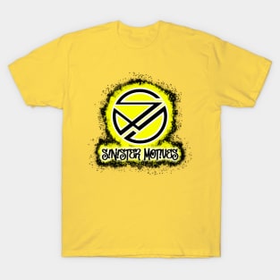 Sinister Motives logo  yellow T-Shirt